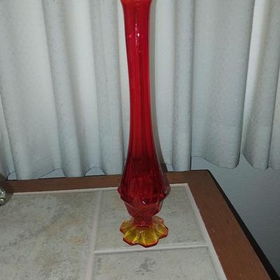 Fenton and Vintage Vase