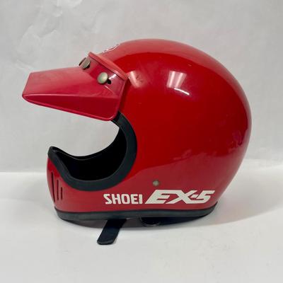 Vintage Shoei Motocross Helmet Model EX-5
