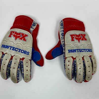 Vintage Fox Moto X Dirtbike Gloves