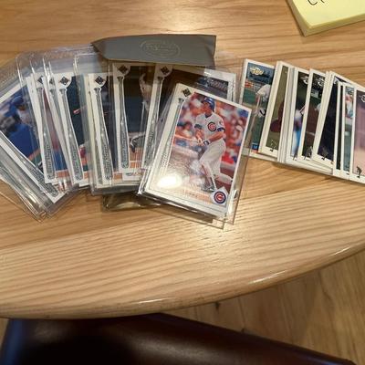Silver sluggers & Fleer Excel baseball cards