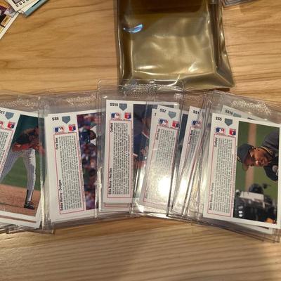 Silver sluggers & Fleer Excel baseball cards
