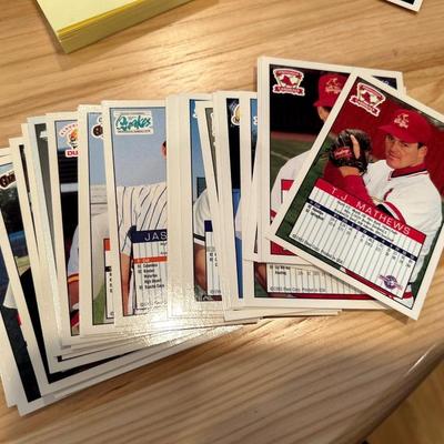 Silver sluggers & Fleer Excel baseball cards