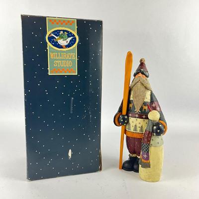 695 Williraye Studios "Lean on Me" Santa Figure # 962/5000