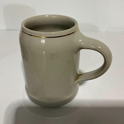 Vintage Steins from Germany, 1 - liter, 2 - .5 liter Beer steins