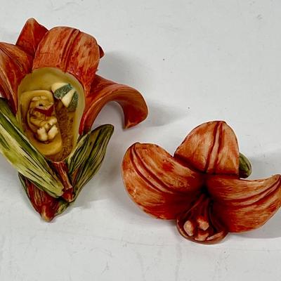 Vintage Harmony Kingdom Lord Byron's Harmony Garden HG5LI "Lily" and Companion Piece