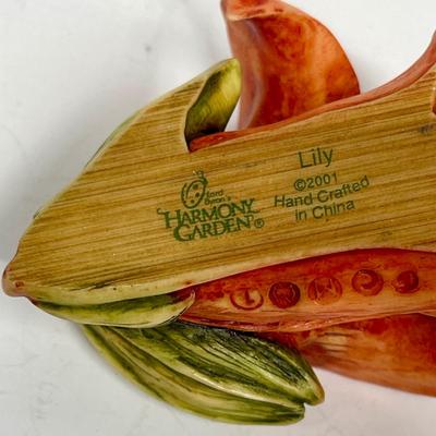 Vintage Harmony Kingdom Lord Byron's Harmony Garden HG5LI "Lily" and Companion Piece