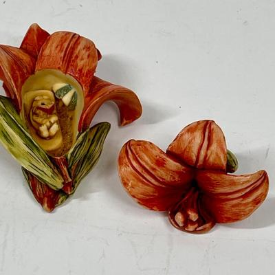 Vintage Harmony Kingdom Lord Byron's Harmony Garden HG5LI "Lily" and Companion Piece