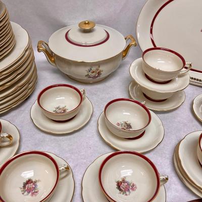 55 Piece Set Royal Bayreuth China - Germany