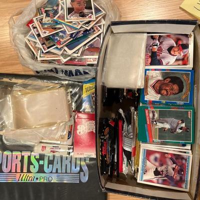 20 opened packs plus gobs of loose cards