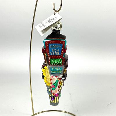 698 Christopher Radko Times Square 2000 Ornament