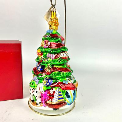 700 Large Christopher Radko "The Great Tree" The Grand Tour Collection