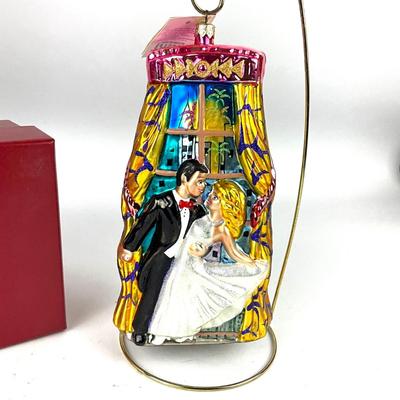 701 Christopher Radko "New Years Eve" The Grand Tour Collection Ornament
