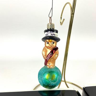 702 Two Christopher Radko LIttle Gems Ornaments