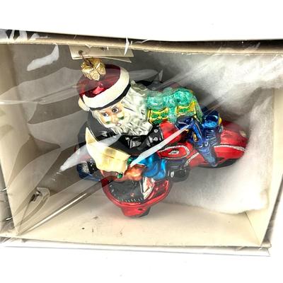 703 Christopher Radko Harley Davidson Side Car Ornament