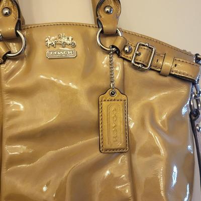 Coach Patent Leather Crossbody Purse