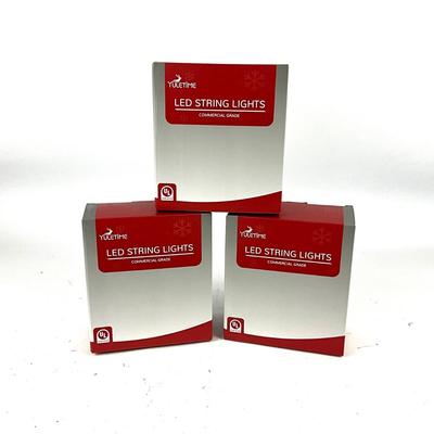 708 Set of 3 New in Box Yuletime LED Commercial Lights