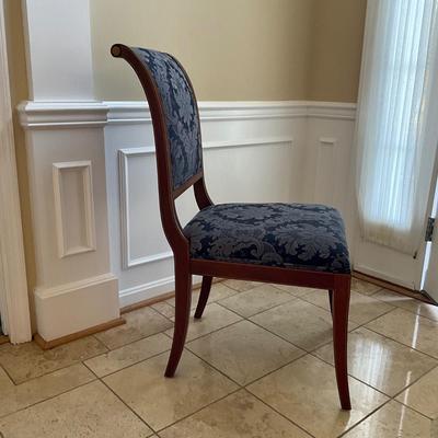 001 Large KINDEL Furniture Co. National Trust Collection Mahogany Table & 8 Chairs