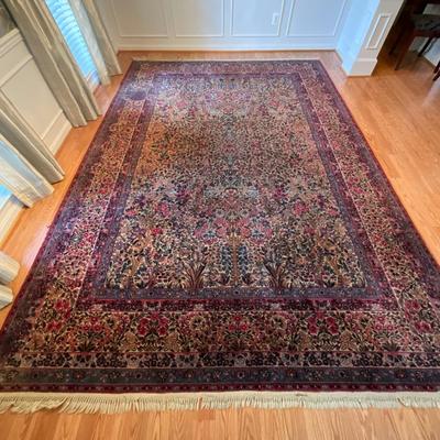 002 Large Karastan Wool Oriental Rug 8'6" x 12'2"