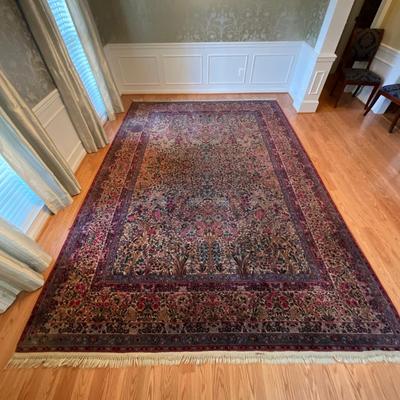 002 Large Karastan Wool Oriental Rug 8'6" x 12'2"