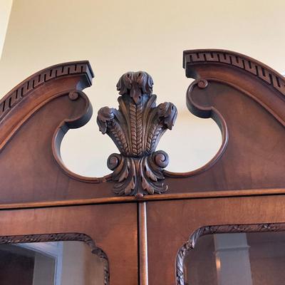 006 Antique Mahogany Secretary Desk