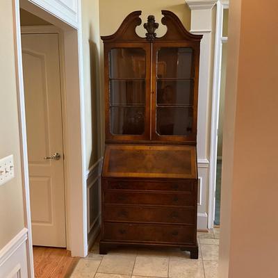 006 Antique Mahogany Secretary Desk