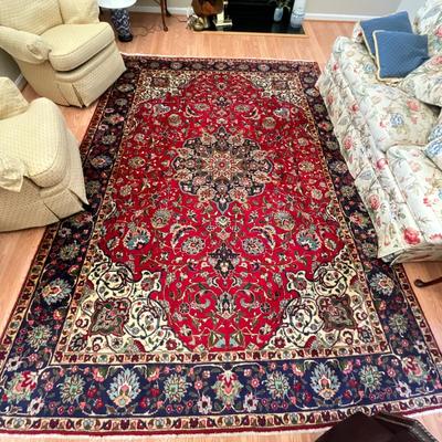 011 Large Wool Persian Oriental Rug 8'3" x 11'