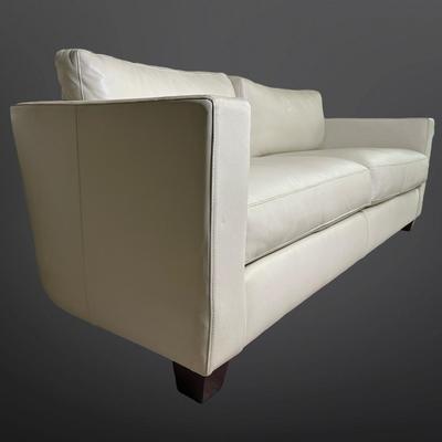 Bernhardt Leather Sofa (See Details)