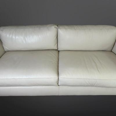 Bernhardt Leather Sofa (See Details)