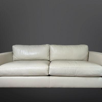 Bernhardt Leather Sofa (See Details)