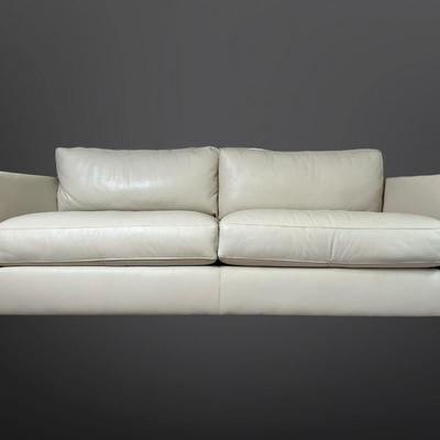 Bernhardt Leather Sofa (See Details)