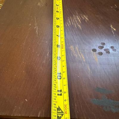 Two Wooden Pedestal Stands