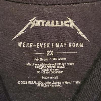 Two Metallica Tee-Shirts Size XXL