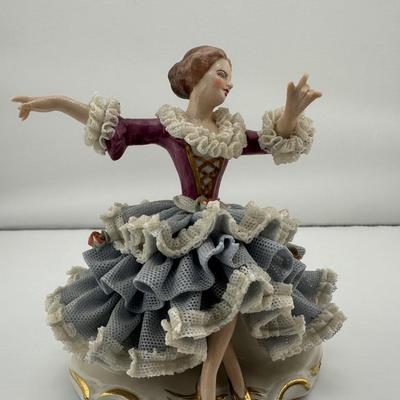 Vintage Dresden-Art Figure, Made in Germany