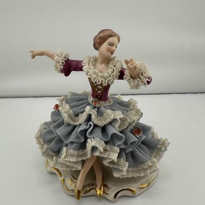Vintage Dresden-Art Figure, Made in Germany
