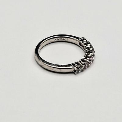 Four CZ 925 S925 Fashion Rings