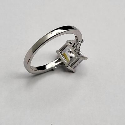 Four CZ 925 S925 Fashion Rings