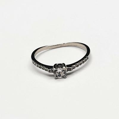 Four CZ 925 S925 Fashion Rings