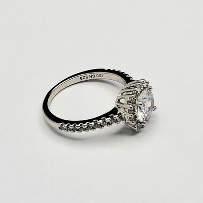 Four CZ 925 S925 Fashion Rings