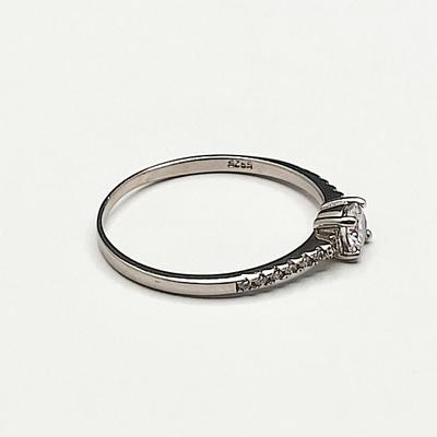 Four CZ 925 S925 Fashion Rings