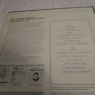 3 LP Records - Eddy Howard, Common Bird Songs, Peter Paul & Mary