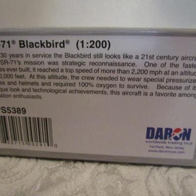 Daron SR-71 Blackbird, plane scale 1:200