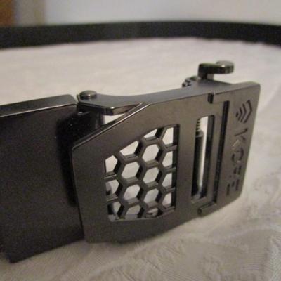 Kore Tacticle-Pewter core center belt with 3 magazine carrier double stack for 4.0S&W