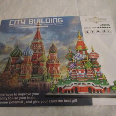 Dovob micro mini blocks for adults & kids (like Legos) St. Basil's Cathedral set