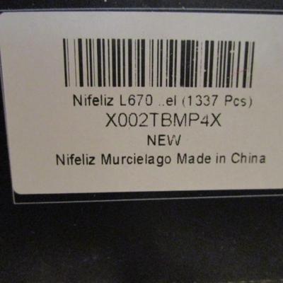 Nifeliz L670 sports car building blocks (like Legos), scale 1:14