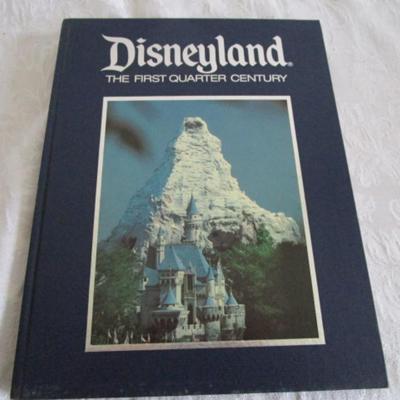 Disney Book - "Disneyland the First Quarter Century" and 