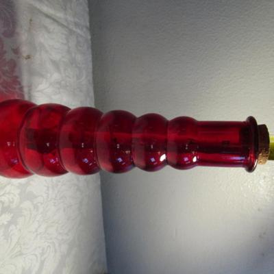 9 decorative bottles various sizes and shapes, 2 small vases