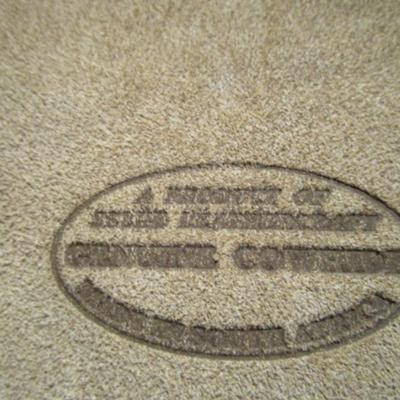 Genuine Cowhide hat estimate size 7-1/4; Deerstalker hat made in Wales pure wool est size 7-1/8).