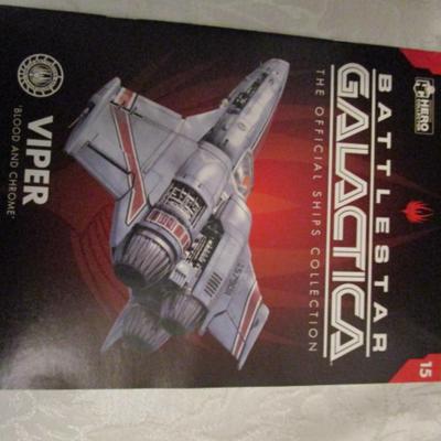 Battlestar Galactica Blood & Chrome Viper ship