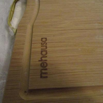 Mehausa wood cutting board with handle