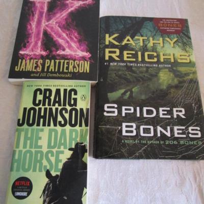 3 Novels - James Patterson, Kathy Reichs, Craig Johnson